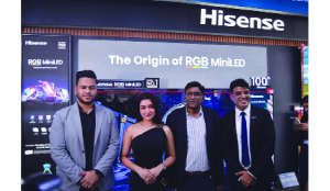 Hisense unveils its flagship MiniLED television