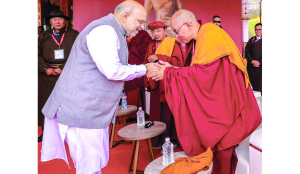 Historic reunion as Buddha relics return to Ladakh: Shah