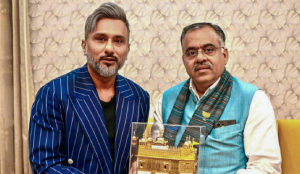Honey Singh meets BJP Leader Tarun Chugh, joins Drug-Free Punjab Campaign