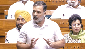 House doesn’t represent one party but whole country: Rahul