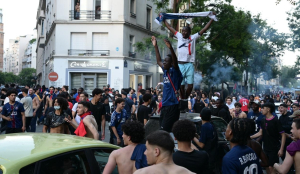 Hundreds arrested after PSG Champions League celebrations turn violent in France