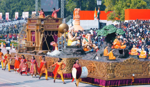 I&B Ministry tableau showcases India’s storytelling journey