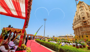 IAF Suryakiran air show lights up Somnath Amrut Mahotsav in Gujarat