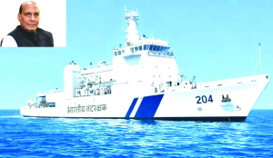 ICG Samudra Pratap to be commissioned by Rajnath