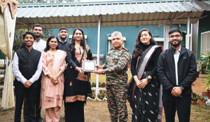 IFS officer trainees visit army installations and forward locations at Mechuka