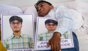 IIT Bombay student Sahil Wakode’s parents continue hunger strike, demand arrests