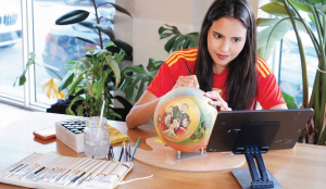 In Miami, soccer balls are turned into one-of-a-kind art