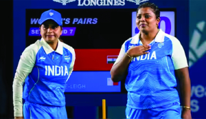 India beat Tonga, stay on semi-final course