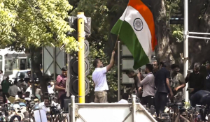 INDIA bloc march to EC stopped near NITI Aayog, Rahul Gandhi and Priyanka Gandhi Vadra detained