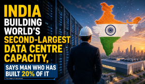 India building world’s second-largest data centre capacity, says man who has built 20% of it