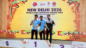 India Dominates Day 1 of New Delhi 2026 World Para Athletics Grand Prix