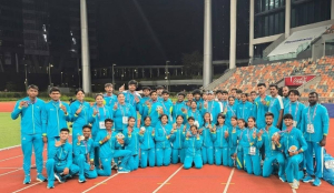 India finish second at Asian U20 Athletics Championships 2026 with 10 Golds