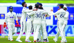 India lead on Day 3 of first Test against Sri Lanka