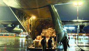 India provides 68.5 tonnes of relief