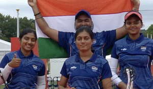 India retain Asian Games compound archery gold, equal world record