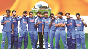 India U-19 WC-winning team receives grand welcome