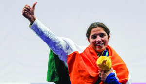 India wins first-ever women’s trap gold at Asiad
