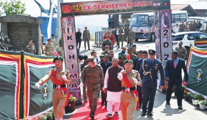 Indian Army holds mega ex-servicemen rally in Nagaland