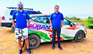Indian duo of Puligilla and Sherif eye podium finish at Rwanda Rally 2026