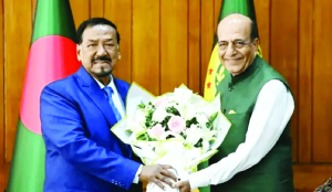 Indian envoy meets Bangladesh Speaker