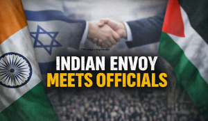 Indian envoy meets officials