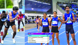 Indian mixed 4x400m relay team qualifies for CWG final