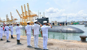 Indian Navy Submarine INS Sindhukesari Arrives in Colombo for Operational Turnaround