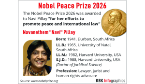 Indian origin Navi Pillay wins Nobel Peace Prize