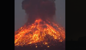 Indonesia volcano eruption forces airport closures