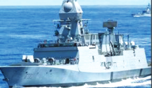 INS Nilgiri reaches Sydney for fleet review