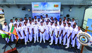 INS Sharda visit boosts India-Sri Lanka Navy ties