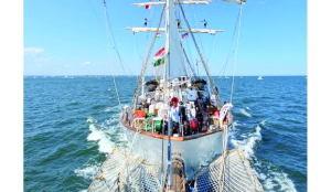 INS Sudarshini joins Grand Parade of Sails in Boston
