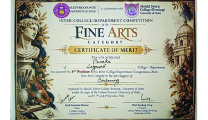 Inter-college fine arts contest held; 310 students participate