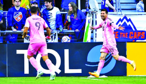 Inter Miami rallies for 5-3 victory over Cincinnati