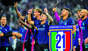Inter Milan seals Italian league soccer title