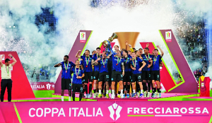 Inter seals double with Italian Cup win over Lazio
