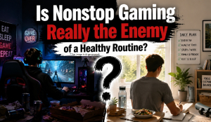 Is Nonstop Gaming Really the Enemy of a Healthy Routine?