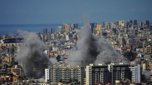 Israel pounds Tehran; US hits Iranian drone carrier