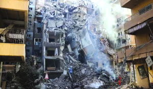 Israel strikes Beirut southern suburb ahead of crucial Washington talks
