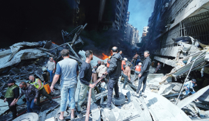 Israel strikes Beirut without warning amid ceasefire