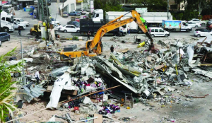 Israeli bulldozers raze about 50 Palestinian shops in Jerusalem