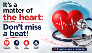 It’s a matter of the heart: Don’t miss a beat!