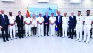 Italian delegation hold  talks with ICG officials for cooperation in shipbuilding
