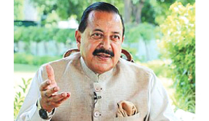J-K: Union Minister Jitendra Singh reviews flight operations from Udhampur airport terminal
