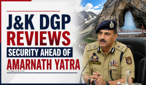 J&K DGP reviews security ahead of Amarnath Yatra