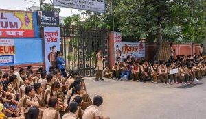 Jaipur students from school for the deaf protest over poor infrastructure, principal relieved from duty