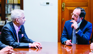 Jaishankar discusses ties with Cyprus President