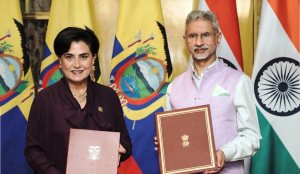 EAM Jaishankar Meets Ecuador FM Gabriela Sommerfeld, Boosts India-Ecuador Ties