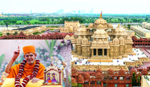 Janmashtami celebrated at Akshardham temple in Delhi