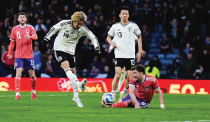 Japan’s 1-0 victory over Scotland